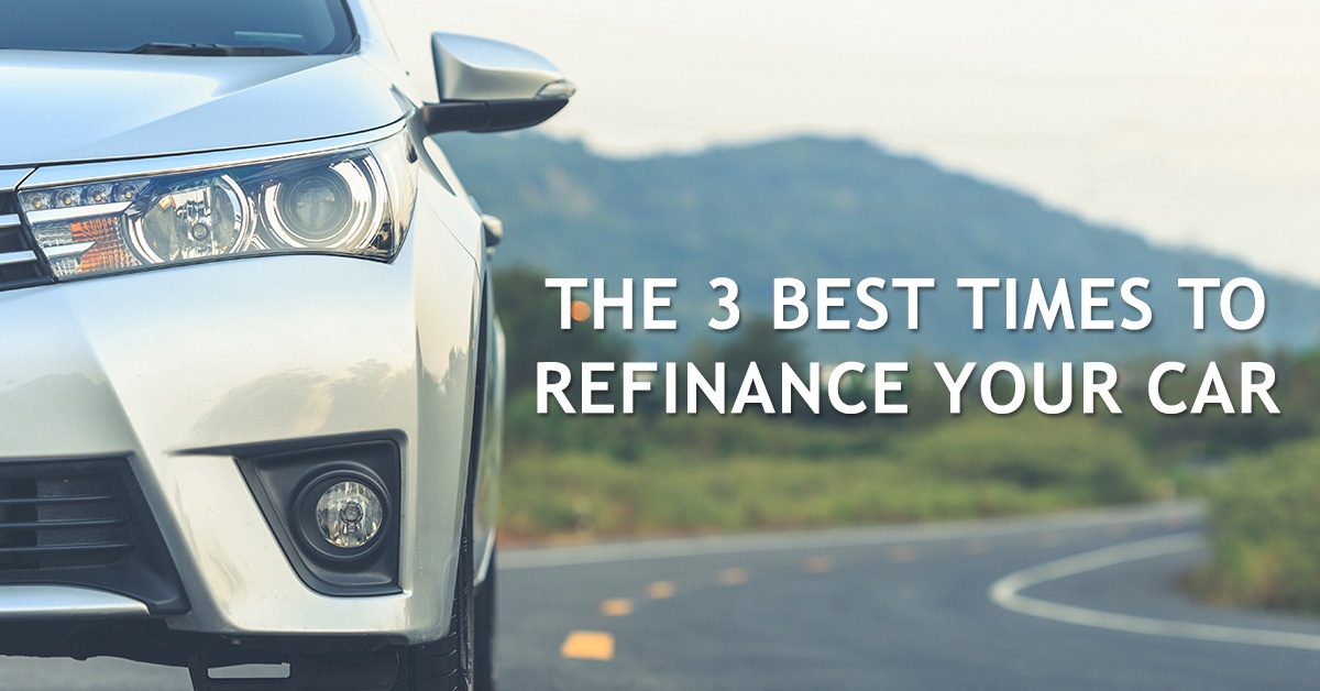 Free ebook the 3 best times to refinance your car